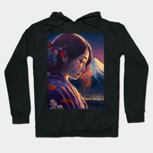 Beautiful japanese princess Hoodie